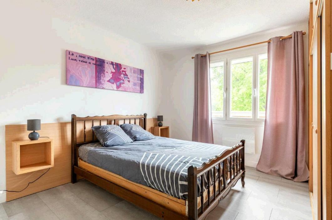 Jolie Appart T4 La Zoune Avec Jardin 8 Personnes Chorges Exteriér fotografie